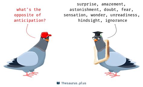 anticipation antonyms